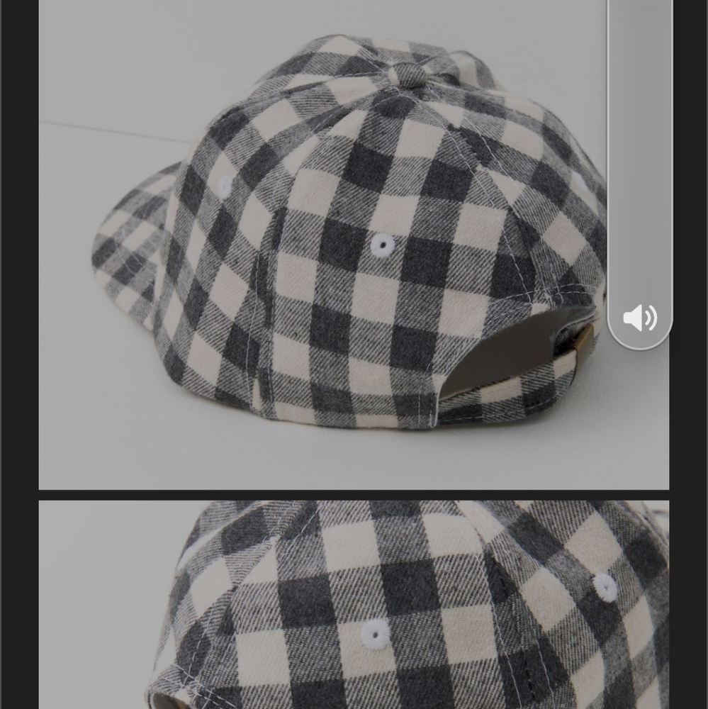 Buffalo check hat